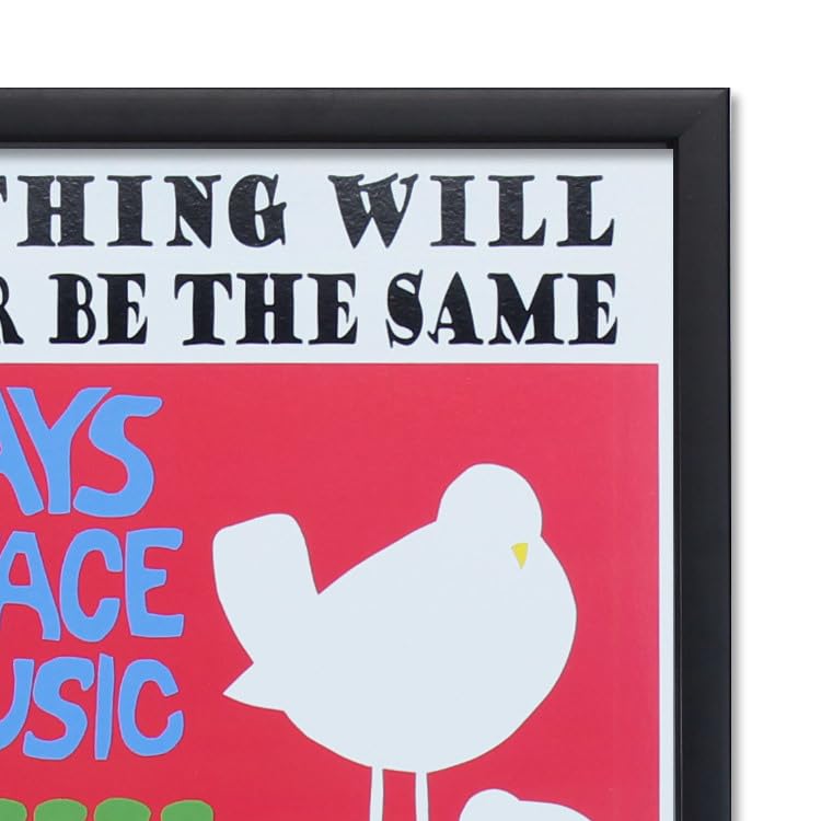 【額縁付き】A2 ポスター Woodstock ウッドストック LIVEポスター 額縁付き】A2 ポスター Woodstock ウッドストック LIVEポスター